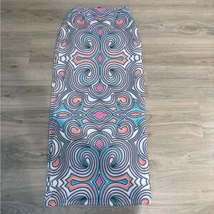 AFRM Multicolor Swirl Skirt